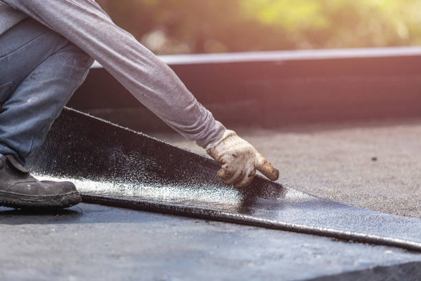 Professional Waterproofing technician working in Silverdale, WA
